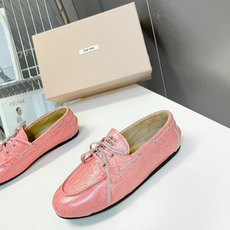 MiuMiu缪缪2026春夏最新款 豆豆鞋 MiuMiu缪缪2026春夏最新款 豆豆鞋