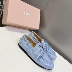 MiuMiu缪缪2026春夏最新款 豆豆鞋 MiuMiu缪缪2026春夏最新款 豆豆鞋