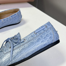 MiuMiu缪缪2026春夏最新款 豆豆鞋 MiuMiu缪缪2026春夏最新款 豆豆鞋