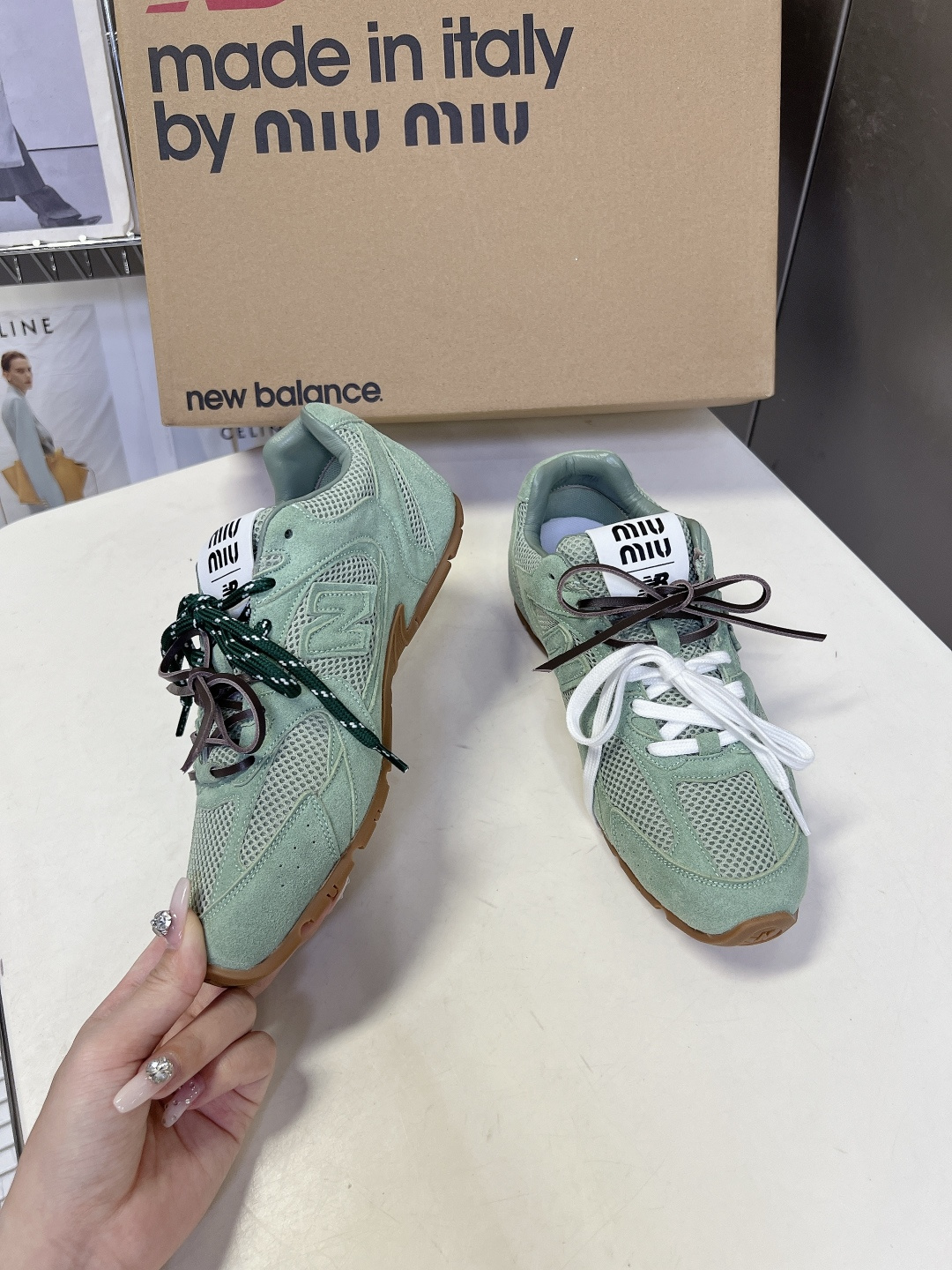 Miu Miu✖️New Balance 联名系列运动鞋、各大品牌都热衷于跨界联名、缪缪这次联名诚意满满
