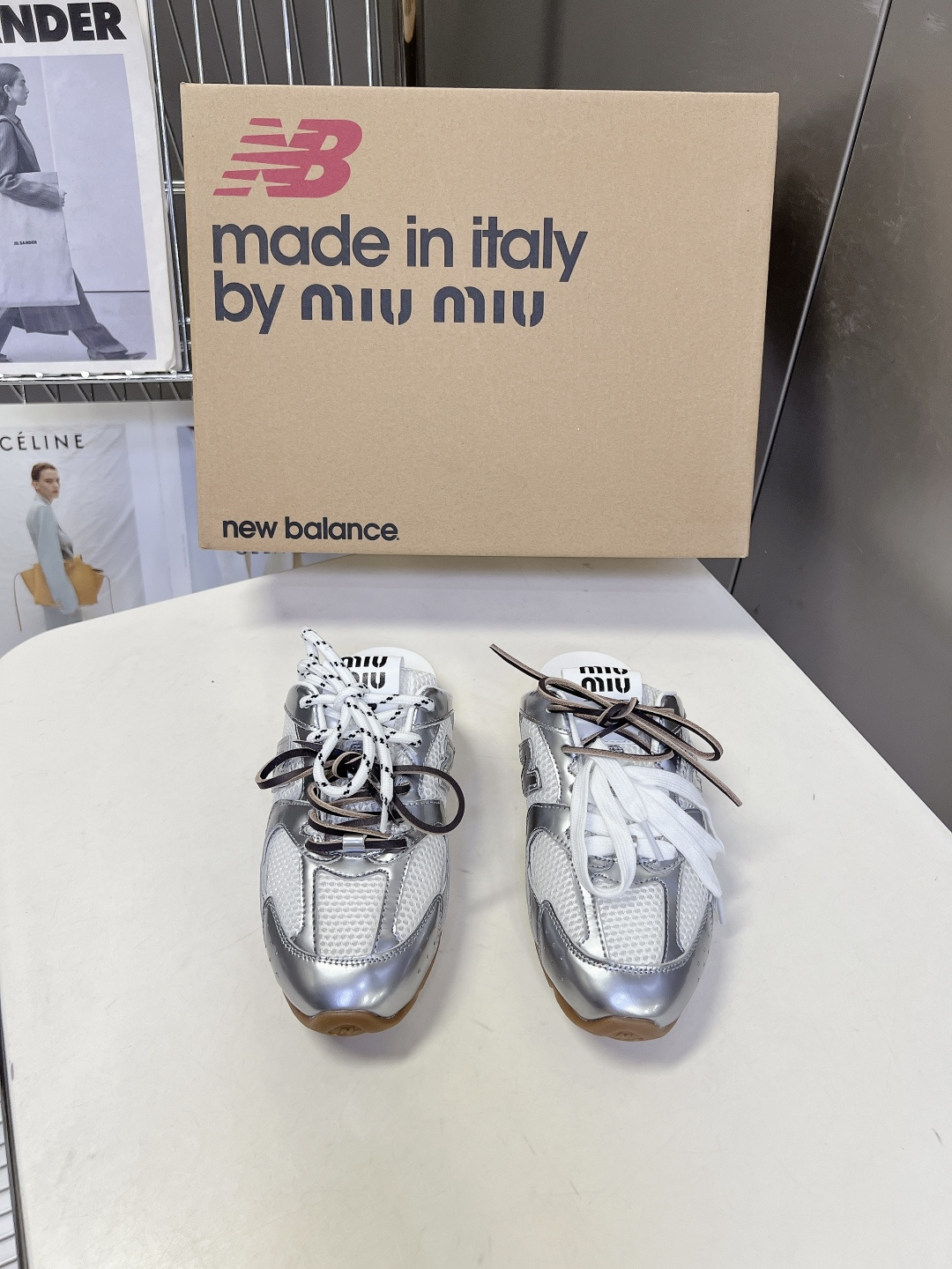 Miu Miu✖️New Balance 联名系列运动鞋、各大品牌都热衷于跨界联名、缪缪这次联名诚意满满