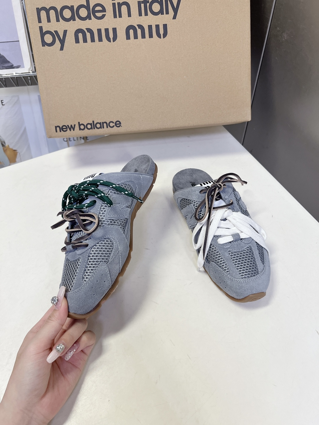 Miu Miu✖️New Balance 联名系列运动鞋、各大品牌都热衷于跨界联名、缪缪这次联名诚意满满