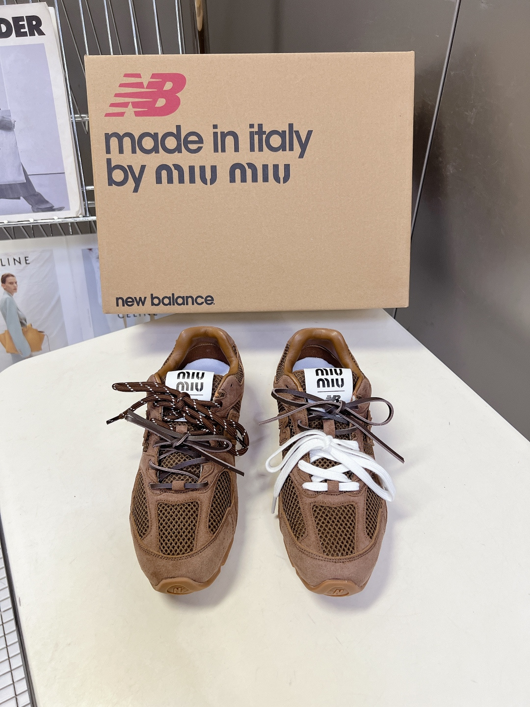 Miu Miu✖️New Balance 联名系列运动鞋、各大品牌都热衷于跨界联名、缪缪这次联名诚意满满