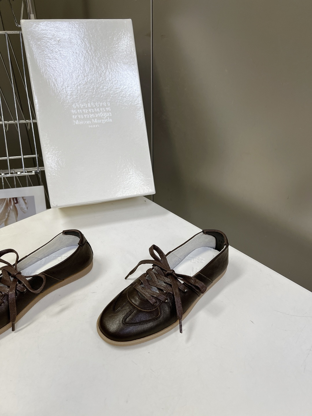 Maison Margiela Replica马吉拉浅口复古德训鞋超多明星网红种草 今年超火的“懒人版德