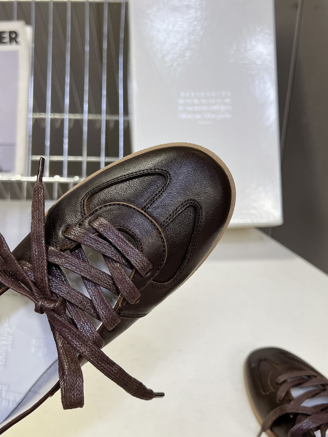 Maison Margiela Replica马吉拉浅口复古德训鞋超多明星网红种草 今年超火的“懒人版德