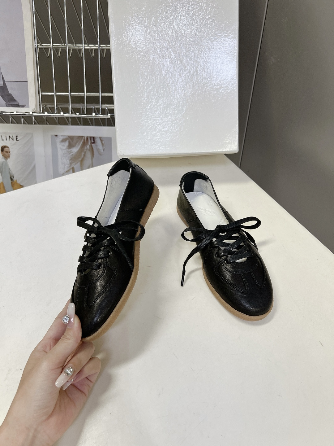 Maison Margiela Replica马吉拉浅口复古德训鞋超多明星网红种草 今年超火的“懒人版德