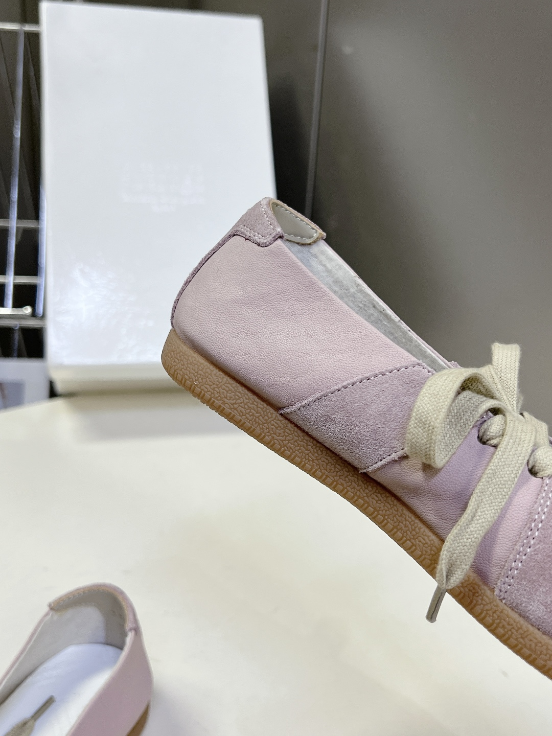Maison Margiela Replica马吉拉浅口复古德训鞋超多明星网红种草 今年超火的“懒人版德