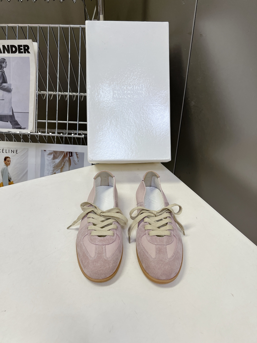 Maison Margiela Replica马吉拉浅口复古德训鞋超多明星网红种草 今年超火的“懒人版德