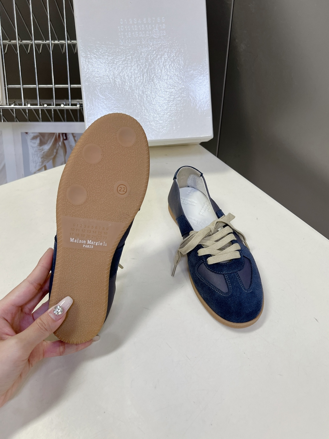 Maison Margiela Replica马吉拉浅口复古德训鞋超多明星网红种草 今年超火的“懒人版德