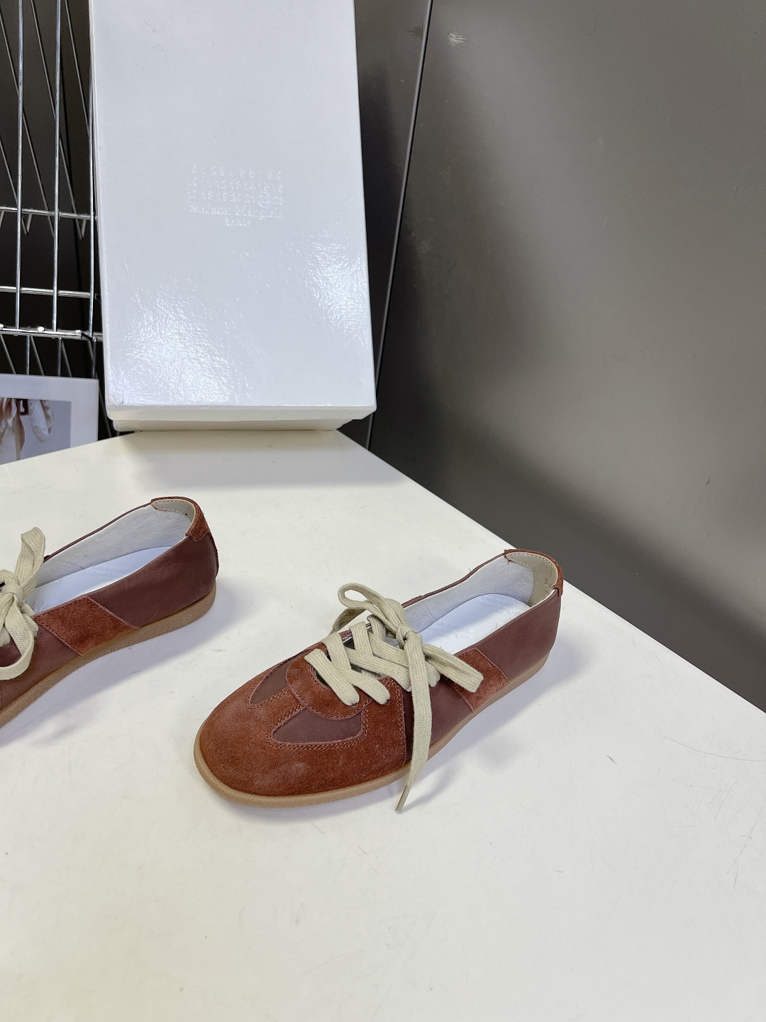 Maison Margiela Replica马吉拉浅口复古德训鞋超多明星网红种草 今年超火的“懒人版德