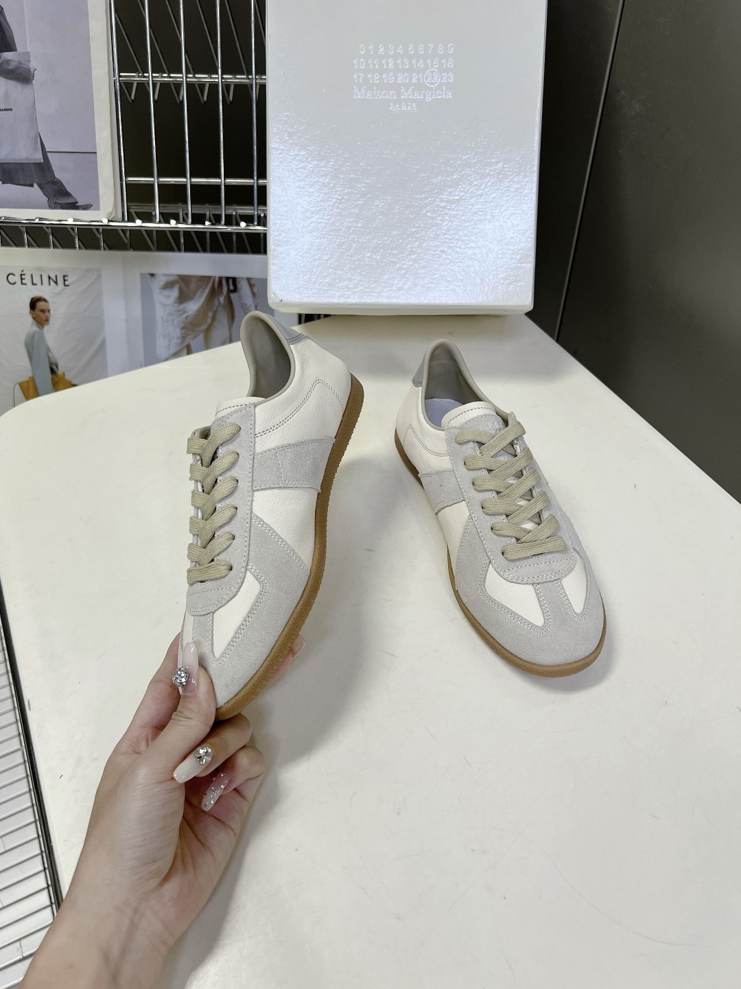 Maison Margiela Replica马吉拉春夏最新款德训鞋超多明星网红种草 这双鞋正是时尚圈经