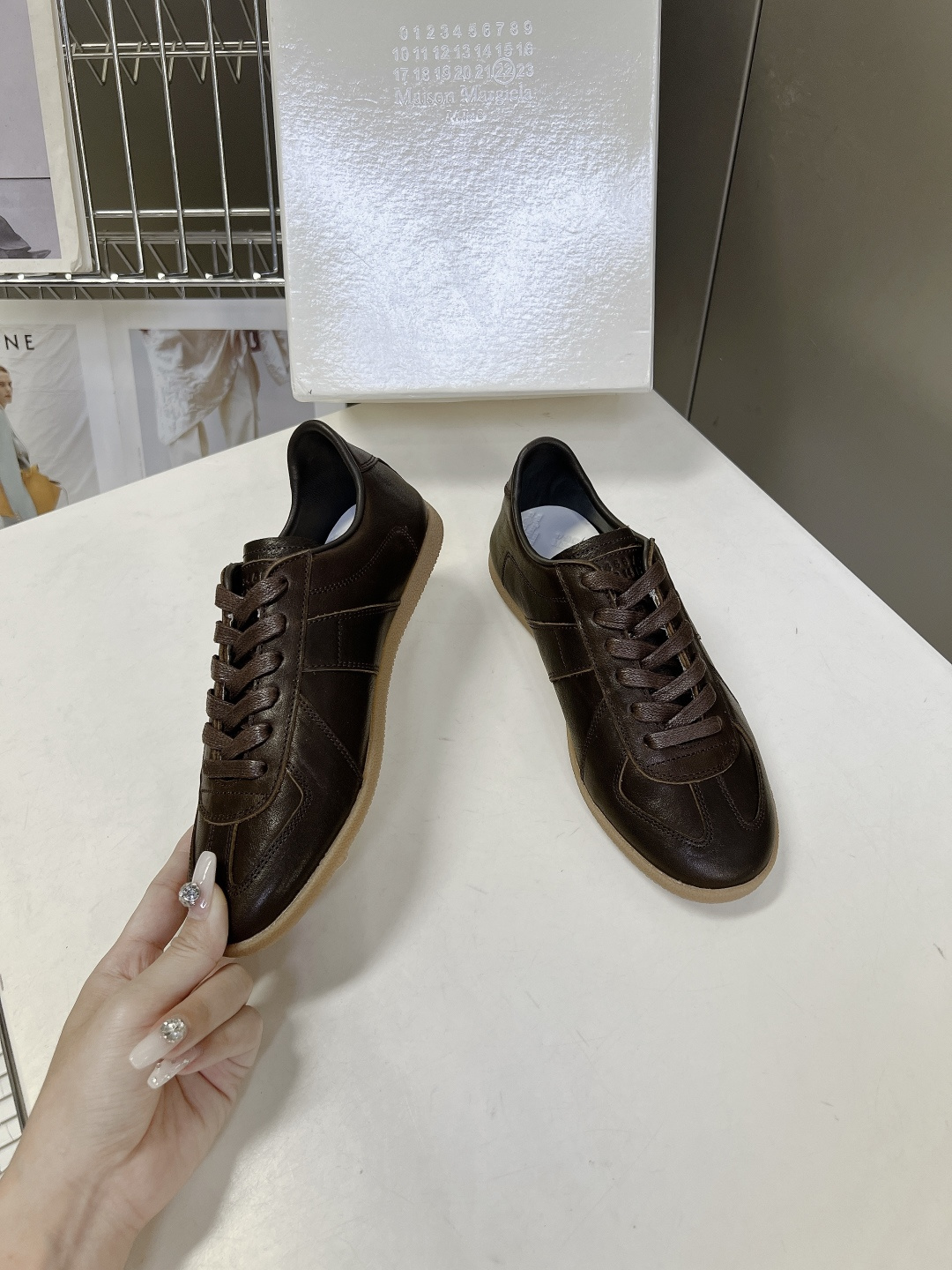 Maison Margiela Replica马吉拉春夏最新款德训鞋超多明星网红种草 这双鞋正是时尚圈经