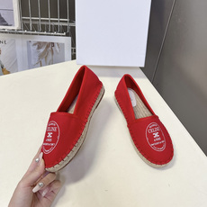 CELINE思琳MAISON系列春夏最新款帆布渔夫鞋超多明星网红种草 鞋头印有“MAISON CELIN CELINE思琳MAISON系列春夏最新款帆布渔夫鞋超多明星网红种草 鞋头印有“MAISON CELIN