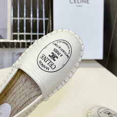 CELINE思琳MAISON系列春夏最新款帆布渔夫鞋超多明星网红种草 鞋头印有“MAISON CELIN CELINE思琳MAISON系列春夏最新款帆布渔夫鞋超多明星网红种草 鞋头印有“MAISON CELIN