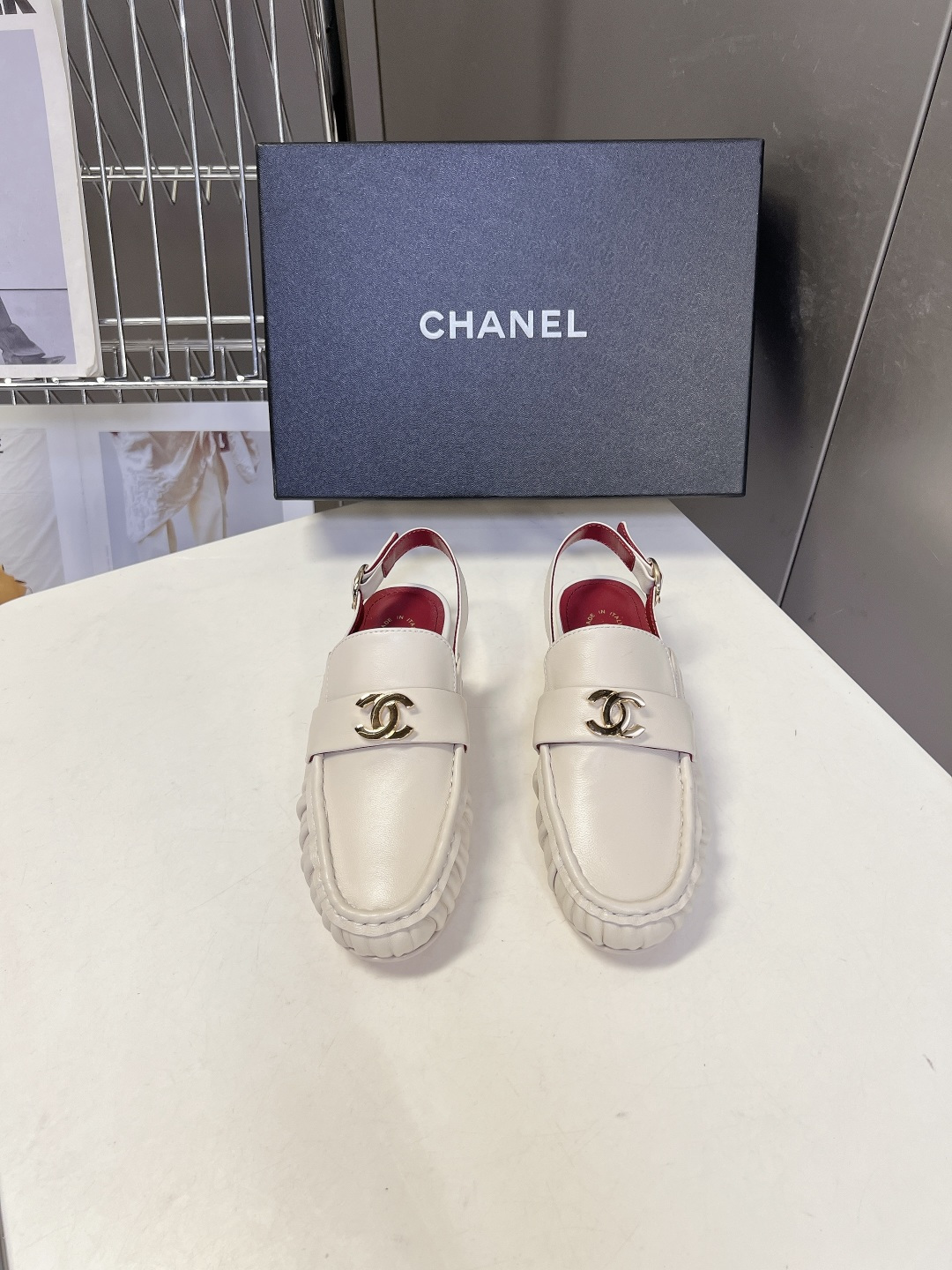 Chanel Style Leather Women's Shoes Women's Shoes Women's Shoes detail image 1 from source 786031