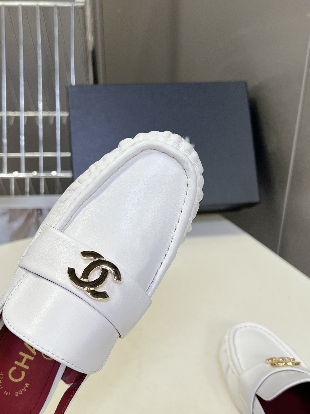 Chanel Style Leather Women's Shoes Women's Shoes Women's Shoes detail image 7 from source 786030