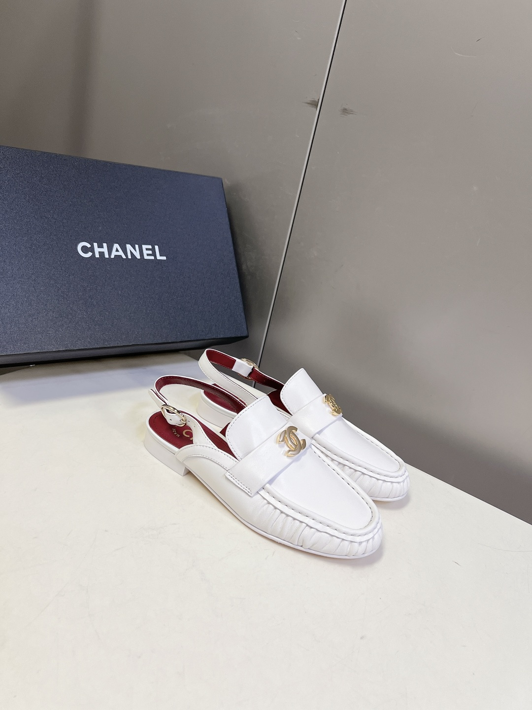 Chanel Style Leather Women's Shoes Women's Shoes Women's Shoes detail image 2 from source 786030