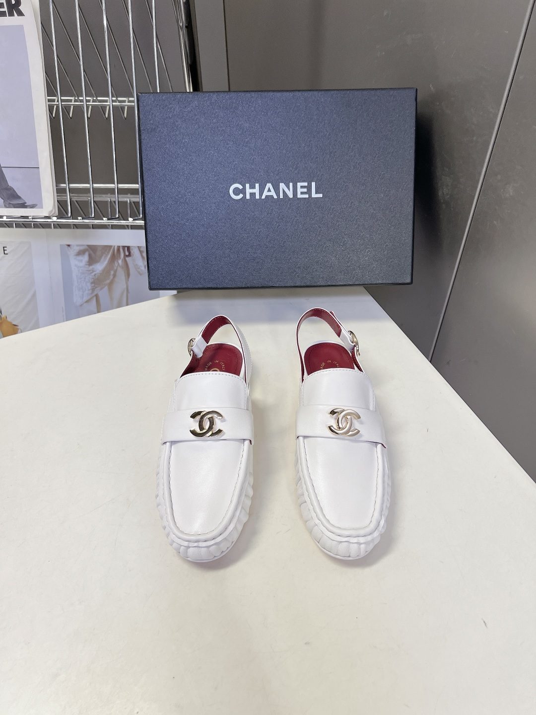 Chanel Style Leather Women's Shoes Women's Shoes Women's Shoes detail image 1 from source 786030