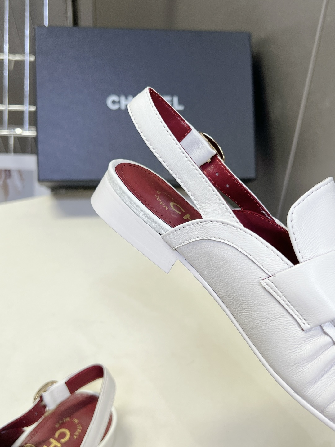 Chanel Style Leather Women's Shoes Women's Shoes Women's Shoes detail image 8 from source 786030