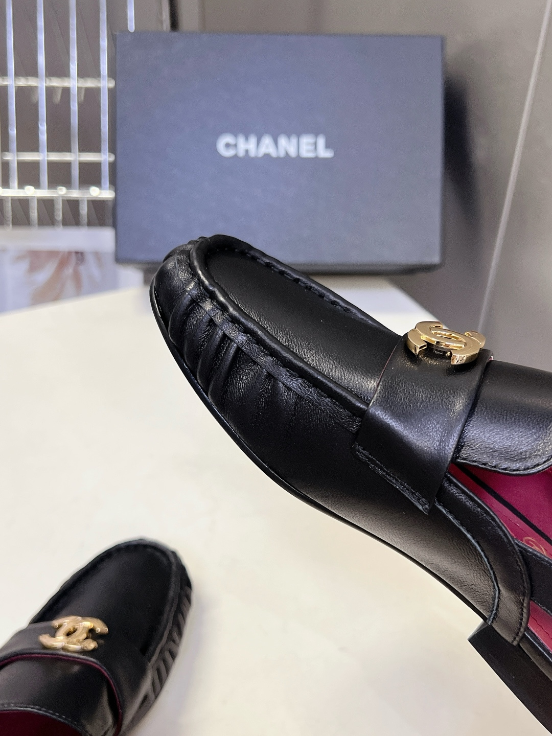 Chanel Style Leather Women's Shoes Women's Shoes Women's Shoes detail image 7 from source 786029