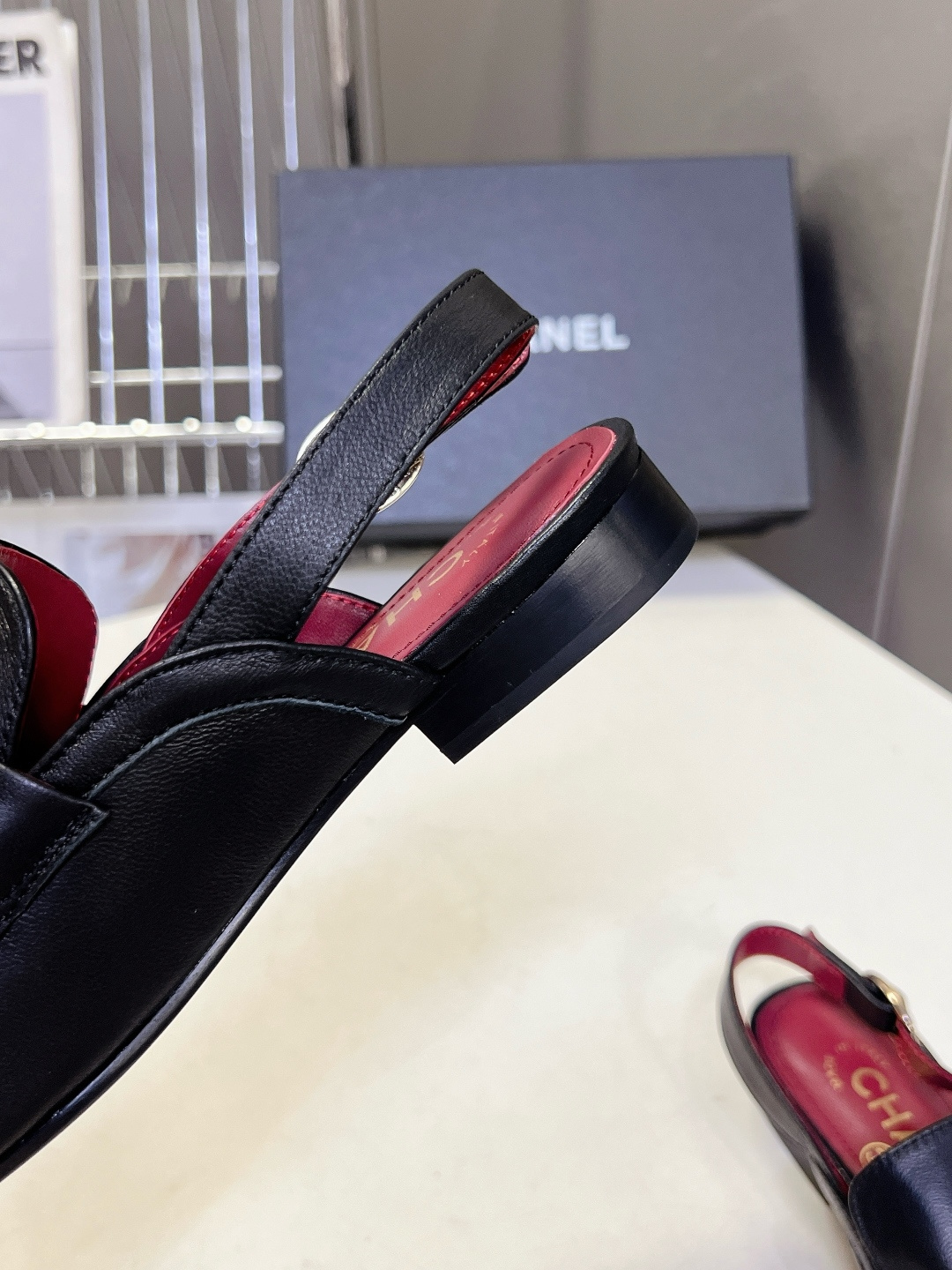 Chanel Style Leather Women's Shoes Women's Shoes Women's Shoes detail image 8 from source 786029