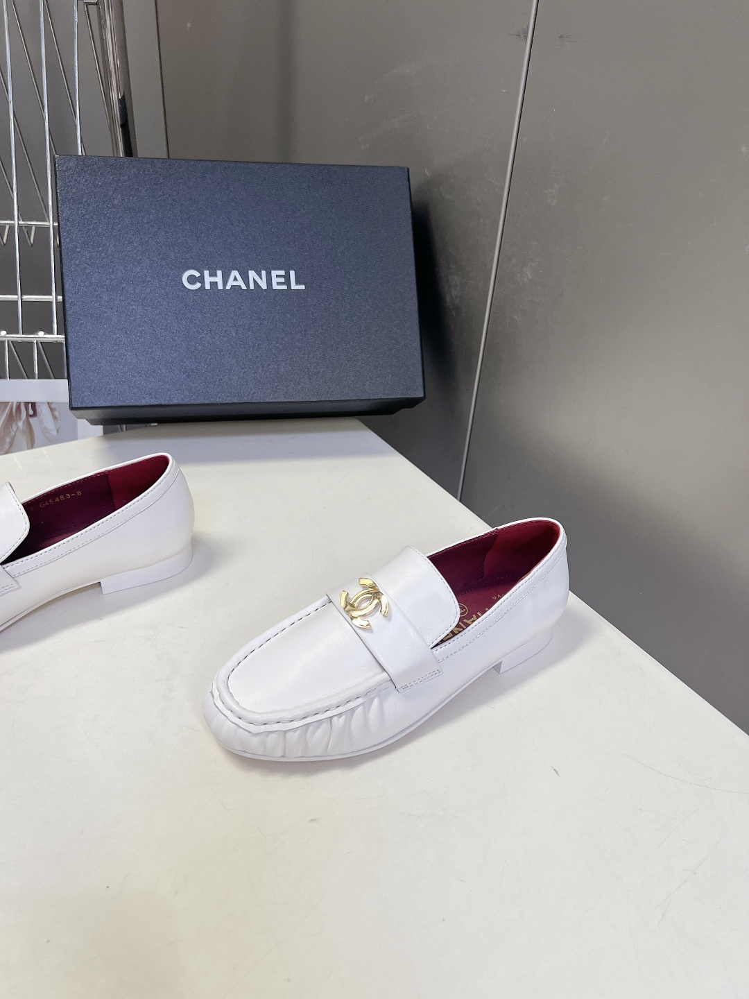 Chanel Style Leather Women's Shoes Women's Shoes Women's Shoes detail image 3 from source 786027