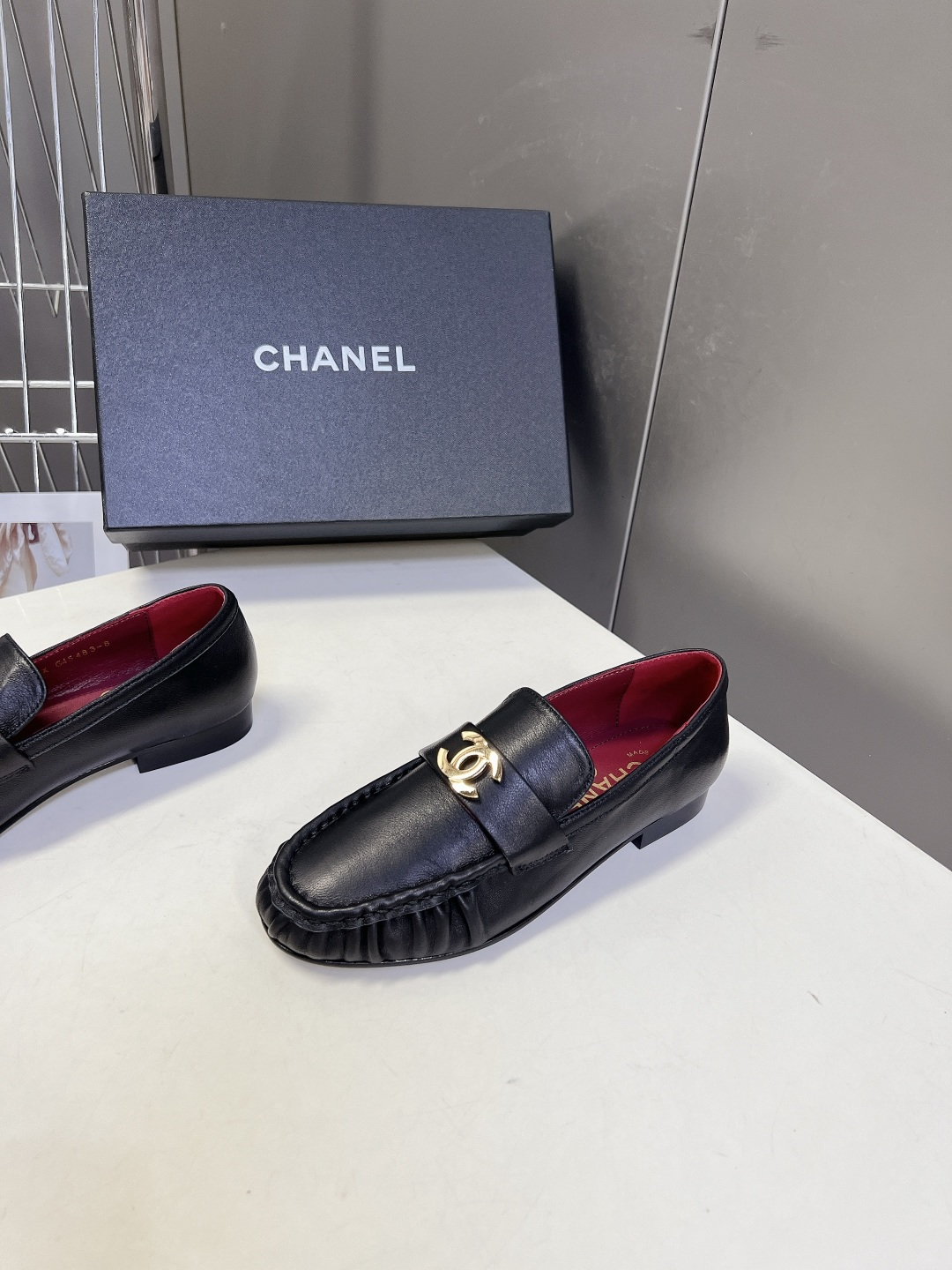 Chanel Style Leather Women's Shoes Women's Shoes Women's Shoes detail image 3 from source 786026