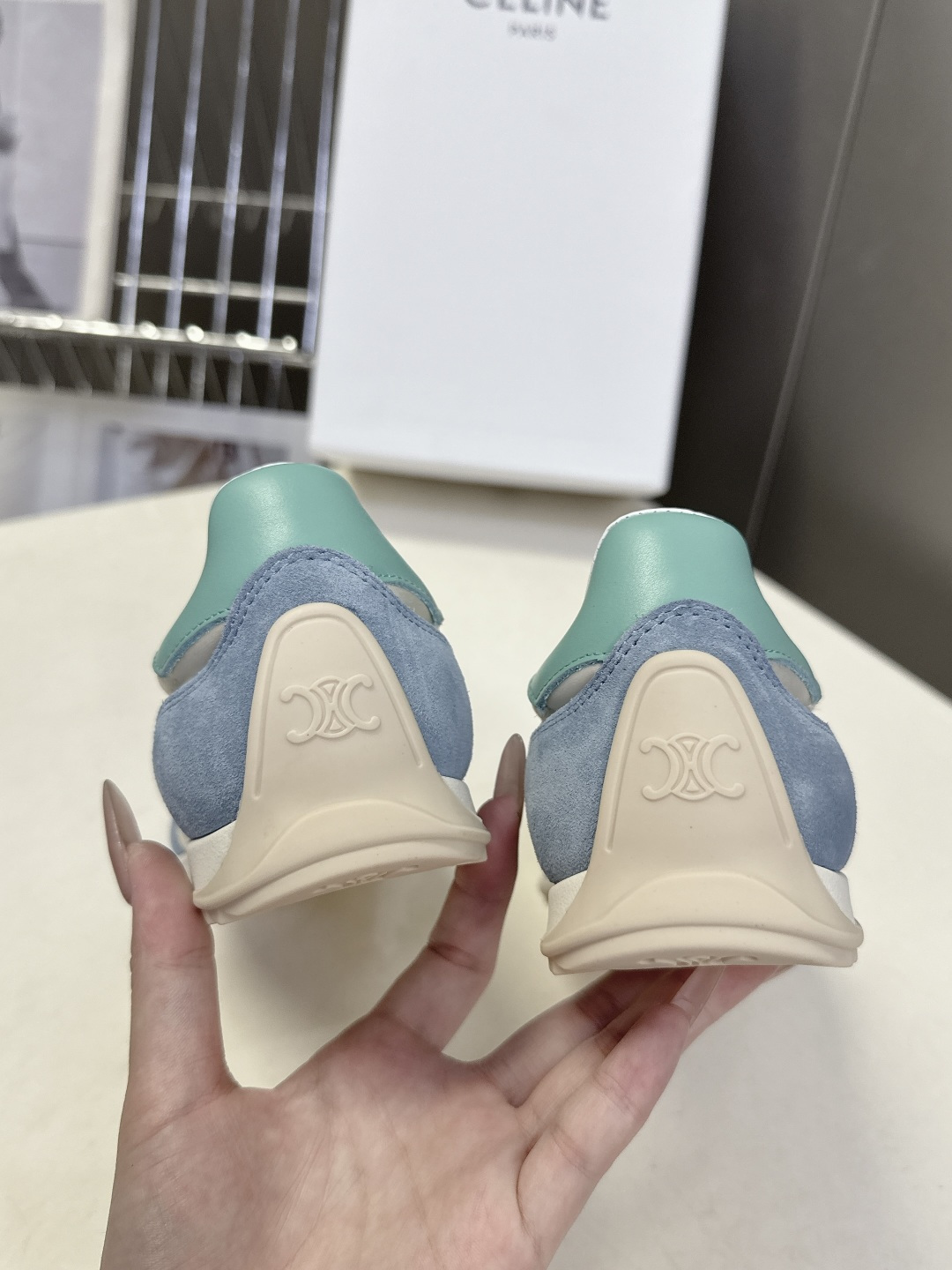 CELINE思琳春夏最新款Racer系列 阿甘鞋 运动鞋                        