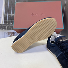 Loro Piana诺悠翩雅最新款老钱风麂皮拼接德训鞋超多明星网红种草 极简轻奢通勤休闲鞋 70年代复古 Loro Piana诺悠翩雅最新款老钱风麂皮拼接德训鞋超多明星网红种草 极简轻奢通勤休闲鞋 70年代复古