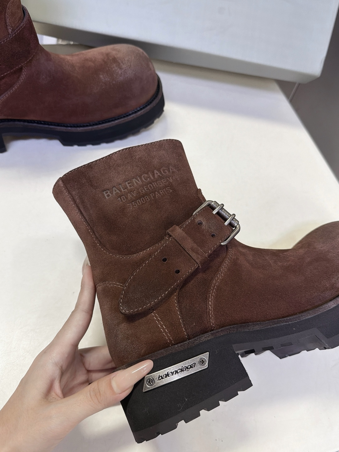 男➕20 Balenciaga巴黎世家Venom Engineer Boot情侣款毒液工程师短靴 超多明星网红种草 原版