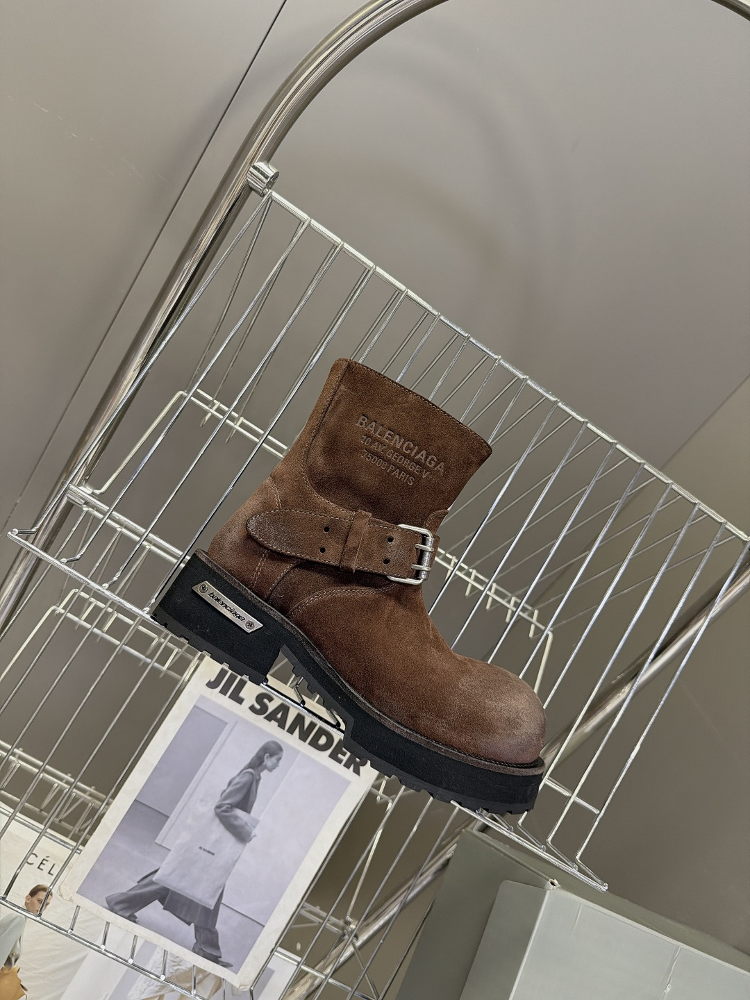 男➕20 Balenciaga巴黎世家Venom Engineer Boot情侣款毒液工程师短靴 超多明星网红种草 原版