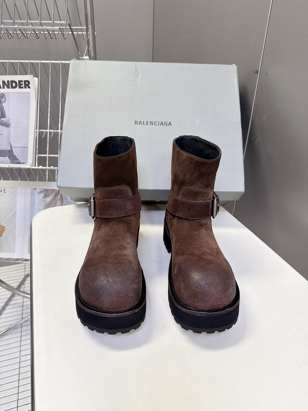 男➕20 Balenciaga巴黎世家Venom Engineer Boot情侣款毒液工程师短靴 超多明星网红种草 原版 男➕20 Balenciaga巴黎世家Venom Engineer Boot情侣款毒液工程师短靴 超多明星网红种草 原版