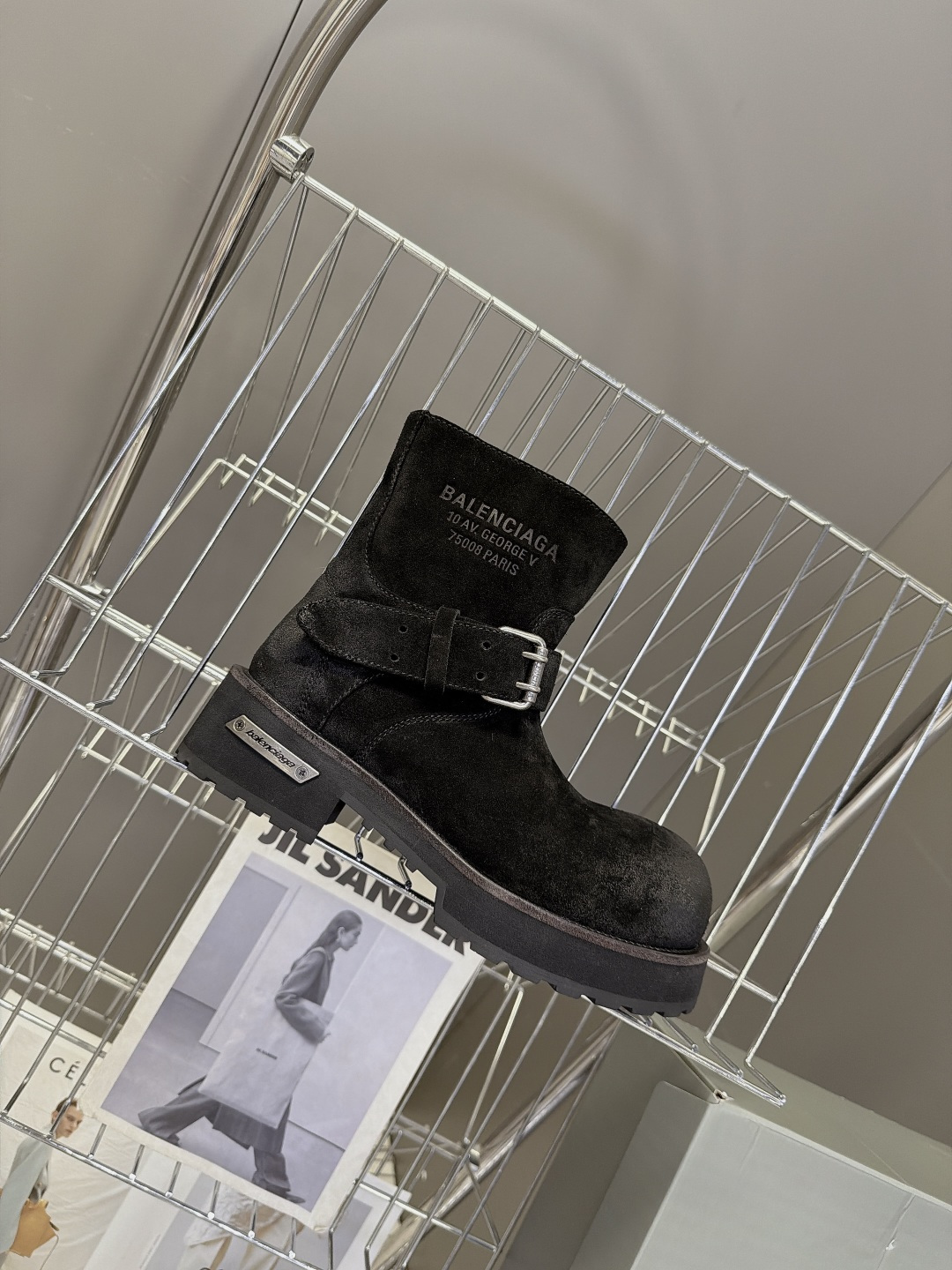 男➕20 Balenciaga巴黎世家Venom Engineer Boot情侣款毒液工程师短靴 超多明星网红种草 原版