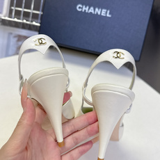 CHANEL香奈儿最新款T字细带尖头拼色slingback高跟鞋 超多明星网红种草 尖头T型细后绊带 slingbac CHANEL香奈儿最新款T字细带尖头拼色slingback高跟鞋 超多明星网红种草 尖头T型细后绊带 slingbac