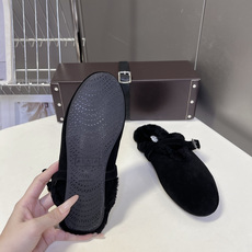 ALAÏA阿莱亚秋冬最新款羊羔毛穆勒半拖 超多明星网红种草 鞋口外翻毛绒 内里铺满羊毛 上脚软糯锁温 鞋面麂皮哑光无大l ALAÏA阿莱亚秋冬最新款羊羔毛穆勒半拖 超多明星网红种草 鞋口外翻毛绒 内里铺满羊毛 上脚软糯锁温 鞋面麂皮哑光无大l