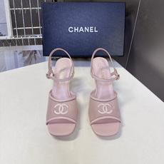 CHANEL香奈儿最新款网纱刺绣双C方头高跟凉鞋 超多明星网红种草 夏日轻奢休闲高跟凉鞋 度假通勤两用款 网纱透气面料夏 CHANEL香奈儿最新款网纱刺绣双C方头高跟凉鞋 超多明星网红种草 夏日轻奢休闲高跟凉鞋 度假通勤两用款 网纱透气面料夏