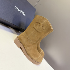 CHANEL香奈儿最新款双C西部风中筒牛仔靴 超多明星网红种草 复古西部风 美拉德穿搭 适配各种场合穿搭复古西部牛仔靴 CHANEL香奈儿最新款双C西部风中筒牛仔靴 超多明星网红种草 复古西部风 美拉德穿搭 适配各种场合穿搭复古西部牛仔靴
