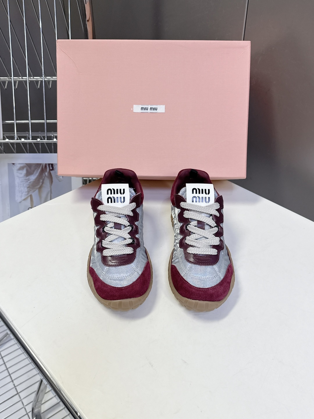 MiuMiu缪缪春夏秀款 饼干鞋 阿甘鞋休闲运动鞋 专柜8900购入开发 miumiu最新爆款 前卫大胆的设计,Miu MiuMiu缪缪春夏秀款 饼干鞋 阿甘鞋休闲运动鞋 专柜8900购入开发 miumiu最新爆款 前卫大胆的设计,Miu