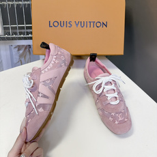 Louis Vuitton路易威登驴牌春夏Sneakerina系列 芭蕾运动鞋 德训鞋 平底鞋 原版三对购入开发完美复刻 Louis Vuitton路易威登驴牌春夏Sneakerina系列 芭蕾运动鞋 德训鞋 平底鞋 原版三对购入开发完美复刻