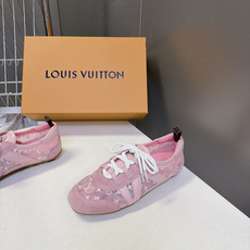 Louis Vuitton路易威登驴牌春夏Sneakerina系列 芭蕾运动鞋 德训鞋 平底鞋 原版三对购入开发完美复刻 Louis Vuitton路易威登驴牌春夏Sneakerina系列 芭蕾运动鞋 德训鞋 平底鞋 原版三对购入开发完美复刻