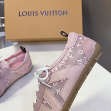 Louis Vuitton路易威登驴牌春夏Sneakerina系列 芭蕾运动鞋 德训鞋 平底鞋 原版三对购入开发完美复刻 Louis Vuitton路易威登驴牌春夏Sneakerina系列 芭蕾运动鞋 德训鞋 平底鞋 原版三对购入开发完美复刻