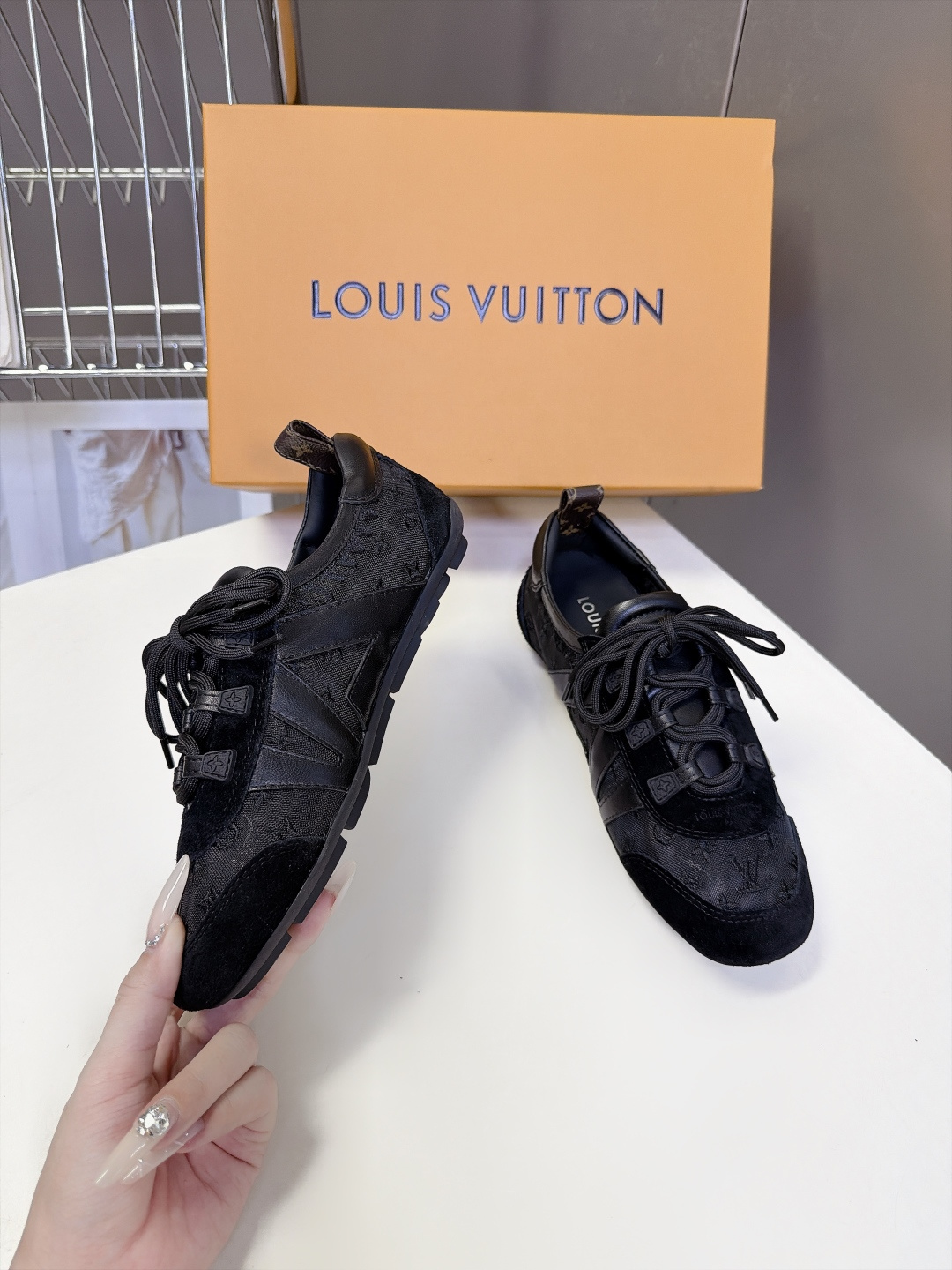 Louis Vuitton路易威登驴牌春夏Sneakerina系列 芭蕾运动鞋 德训鞋 平底鞋 原版三对购入开发完美复刻