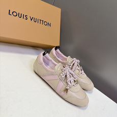 Louis Vuitton路易威登驴牌春夏Sneakerina系列 芭蕾运动鞋 德训鞋 平底鞋 原版三对购入开发完美复刻 Louis Vuitton路易威登驴牌春夏Sneakerina系列 芭蕾运动鞋 德训鞋 平底鞋 原版三对购入开发完美复刻