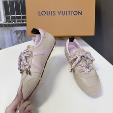 Louis Vuitton路易威登驴牌春夏Sneakerina系列 芭蕾运动鞋 德训鞋 平底鞋 原版三对购入开发完美复刻 Louis Vuitton路易威登驴牌春夏Sneakerina系列 芭蕾运动鞋 德训鞋 平底鞋 原版三对购入开发完美复刻