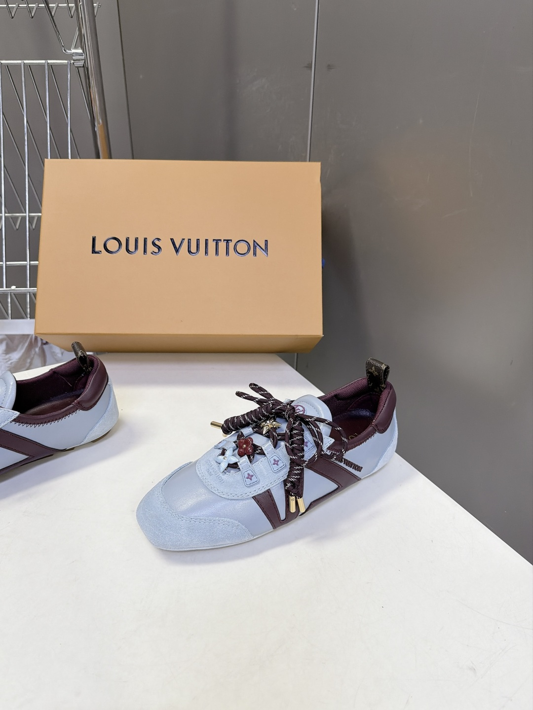 Louis Vuitton路易威登驴牌春夏Sneakerina系列 芭蕾运动鞋 德训鞋 平底鞋 原版三对购入开发完美复刻