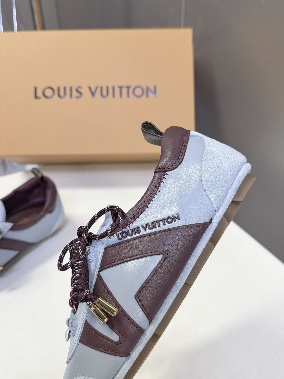 Louis Vuitton路易威登驴牌春夏Sneakerina系列 芭蕾运动鞋 德训鞋 平底鞋 原版三对购入开发完美复刻