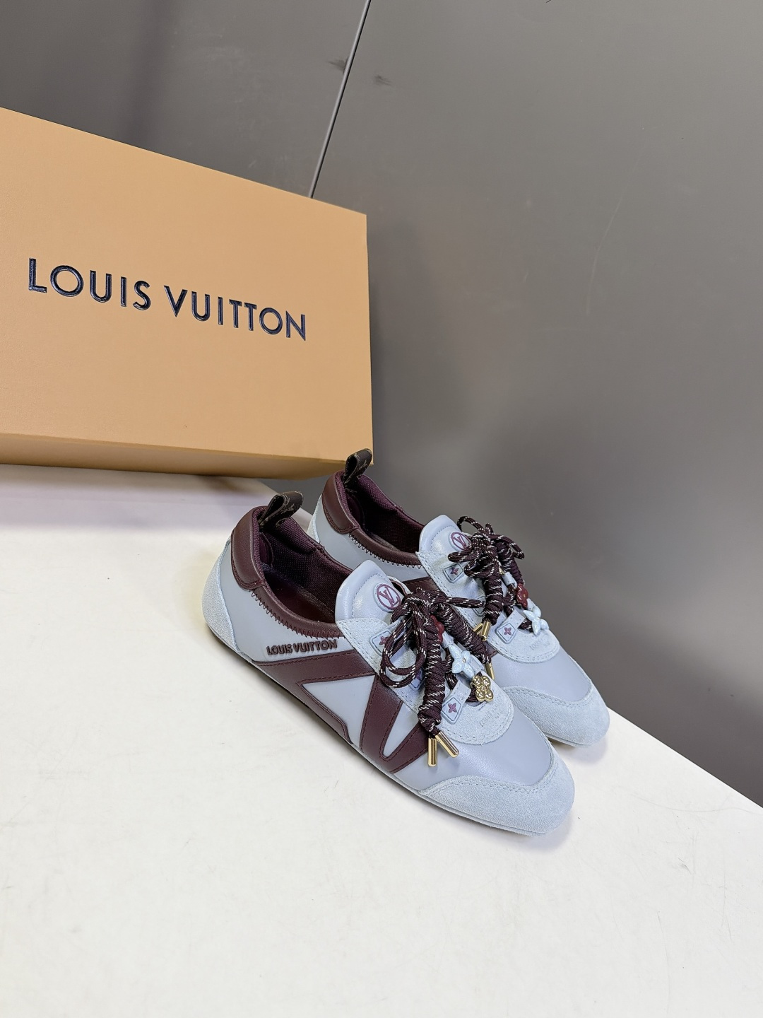 Louis Vuitton路易威登驴牌春夏Sneakerina系列 芭蕾运动鞋 德训鞋 平底鞋 原版三对购入开发完美复刻