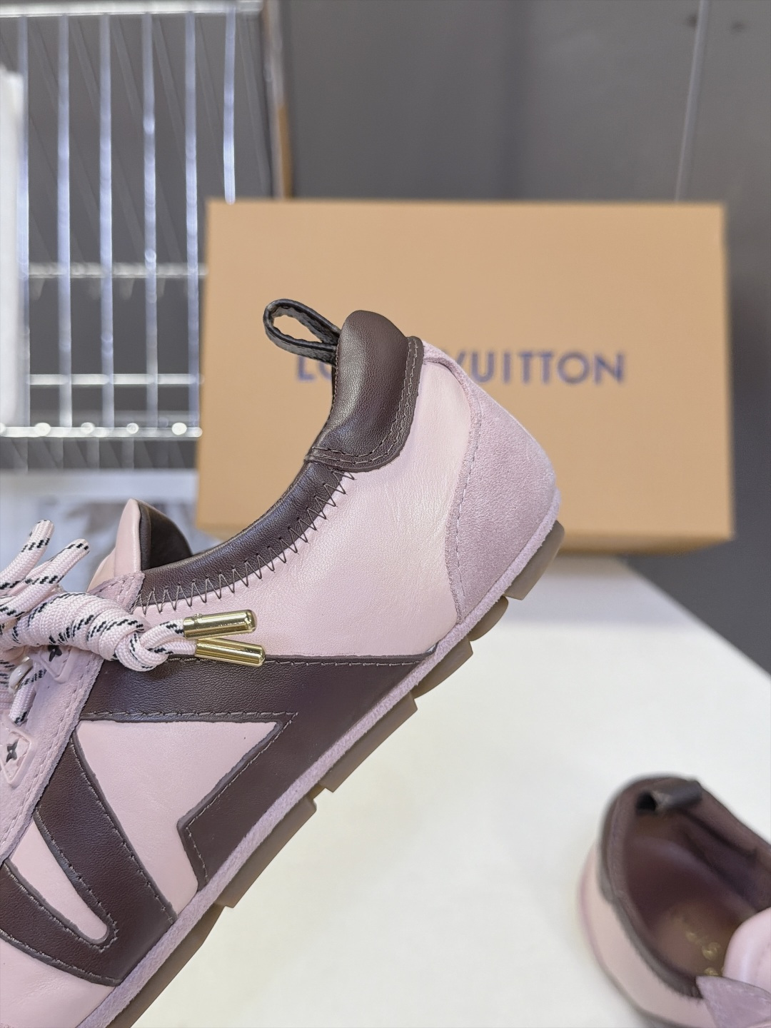 Louis Vuitton路易威登驴牌春夏Sneakerina系列 芭蕾运动鞋 德训鞋 平底鞋 原版三对购入开发完美复刻