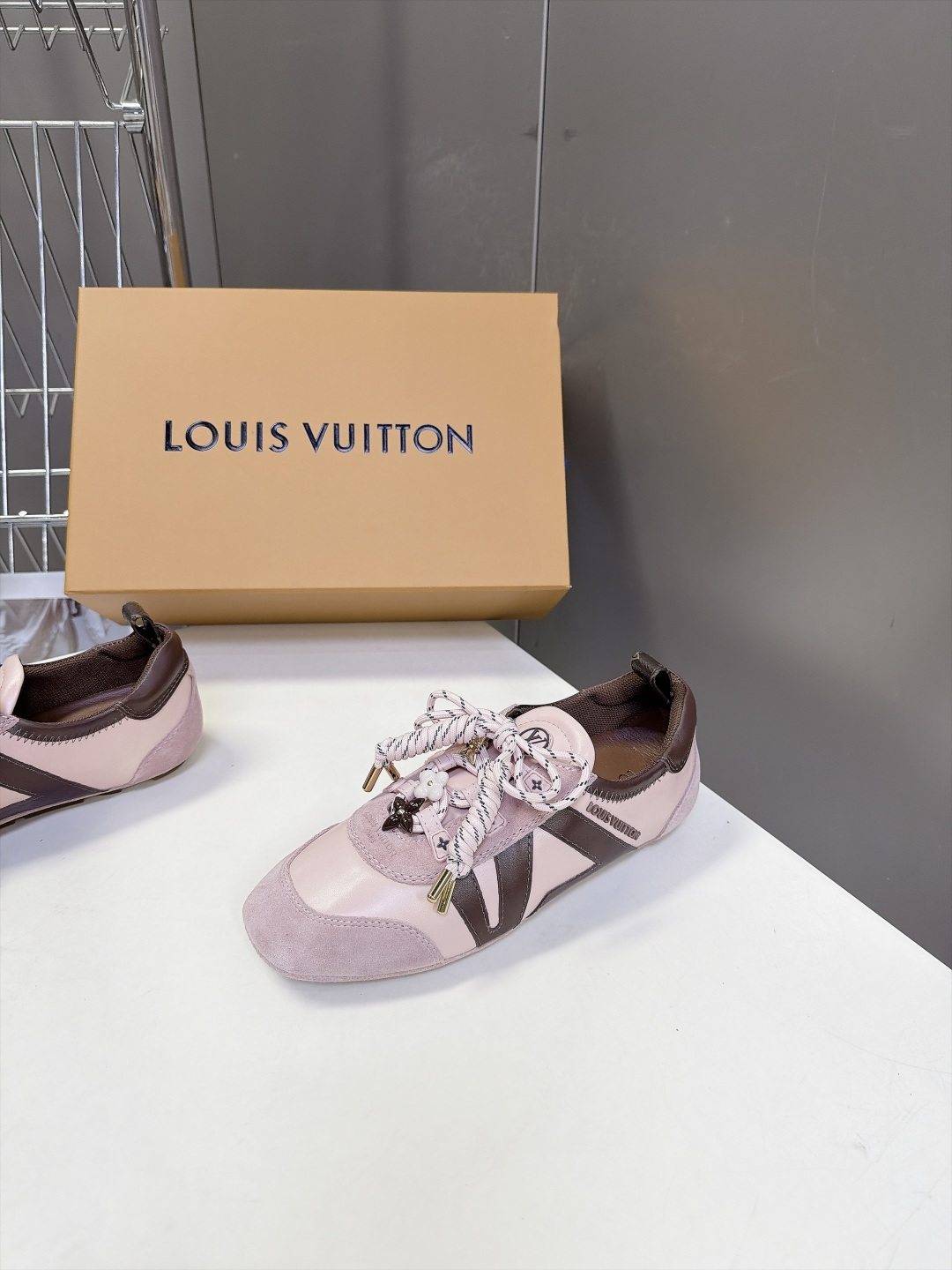 Louis Vuitton路易威登驴牌春夏Sneakerina系列 芭蕾运动鞋 德训鞋 平底鞋 原版三对购入开发完美复刻