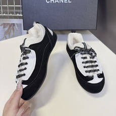 CHANEL香奈儿最新款羊毛里复古德训饼干鞋 阿甘鞋 超多明星网红种草 日常休闲通勤鞋 融合复古运动风与品牌经典元素 鞋 CHANEL香奈儿最新款羊毛里复古德训饼干鞋 阿甘鞋 超多明星网红种草 日常休闲通勤鞋 融合复古运动风与品牌经典元素 鞋